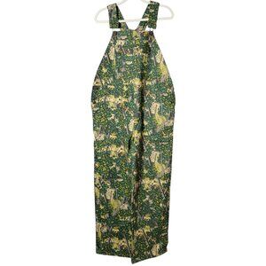 VTG Bushlan 80s Cotton Texas Camo Hunting Canvas Bib Overalls Medium USA